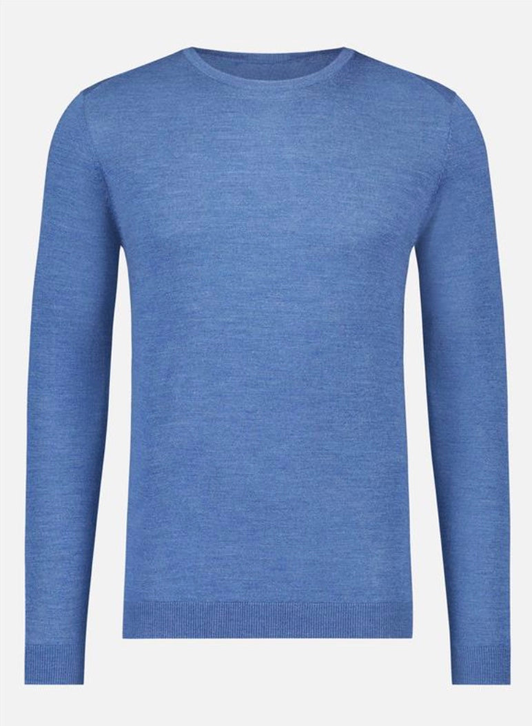 O-neck trui - 100% extrafine merino