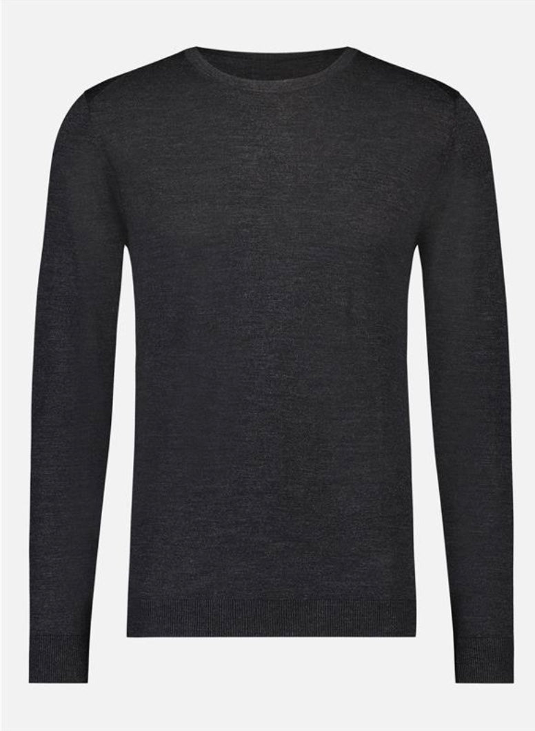 O-neck trui - 100% extrafine merino